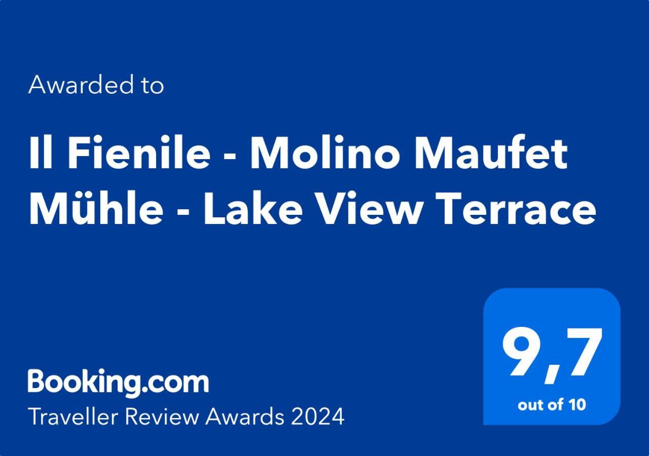 Il Fienile - Molino Maufet Mühle - Lake View Terrace Colico Exterior foto