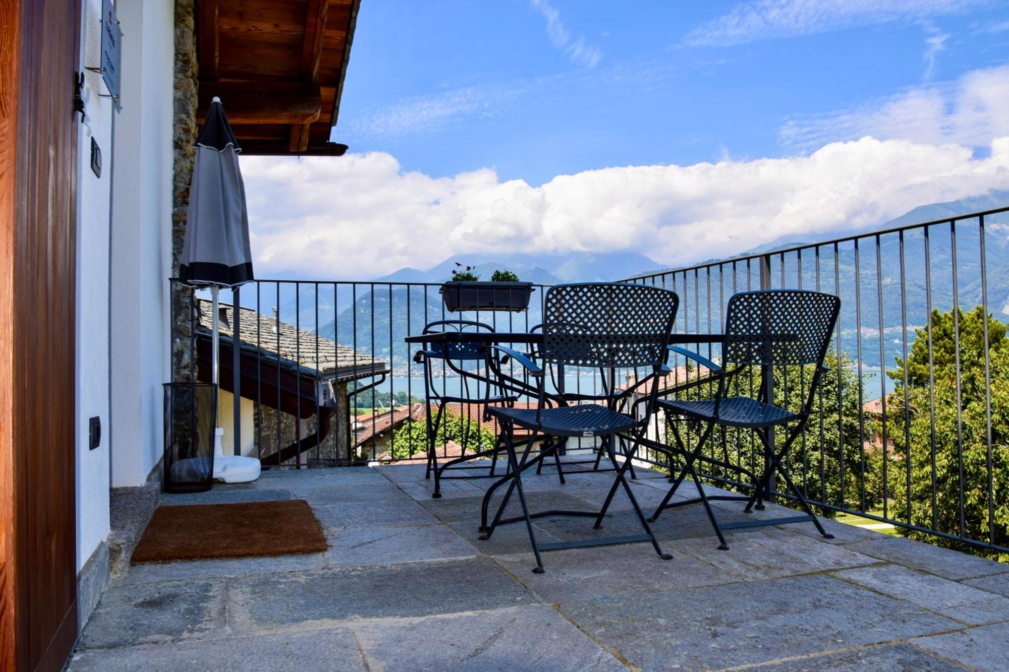 Il Fienile - Molino Maufet Mühle - Lake View Terrace Colico Exterior foto